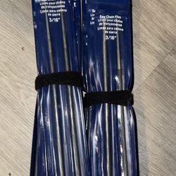 Husqvarna 3/16” ChainSaw Files