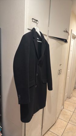 Karl Lagerfeld black coat $50 size m