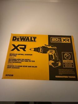 Dewalt cordless screw gun