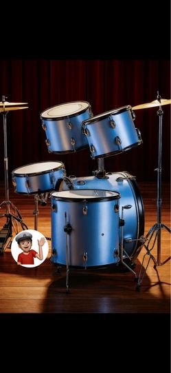 🔥 BEST OFFER Brand New Drum Set Complete Drums!
