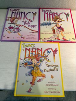Fancy Nancy 3 Hardcover Book Set