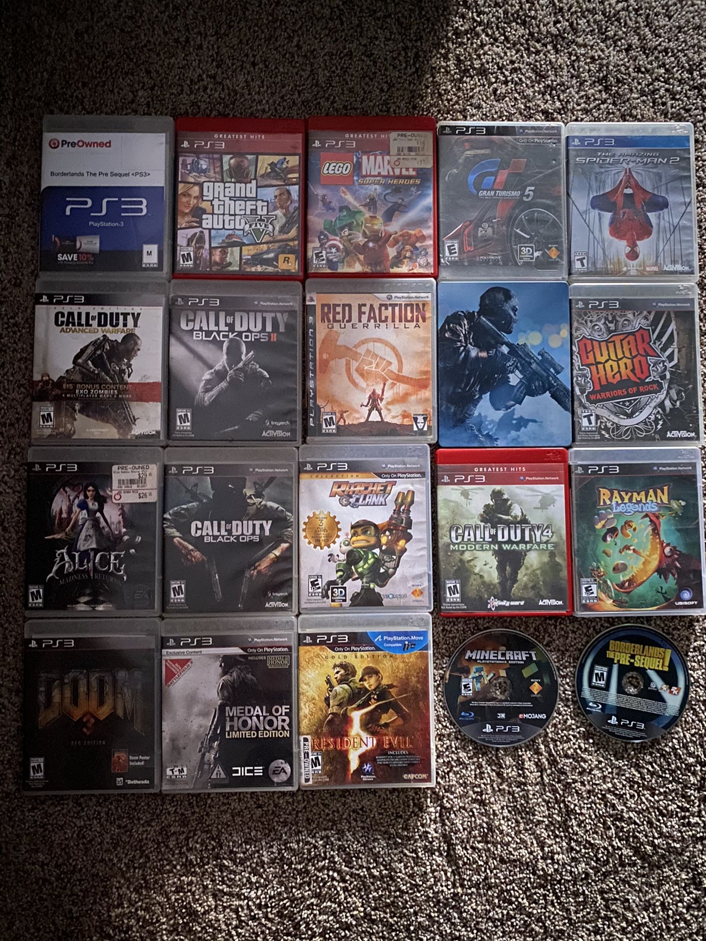 PS3 video games