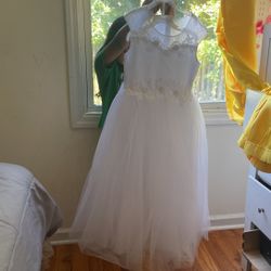 Baptism Dress Size 8-10