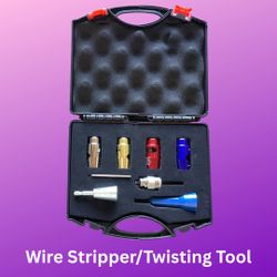 New, Wire Stripper and Wire Twisting Tool