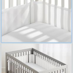 Breathable Mesh Crib Liner 