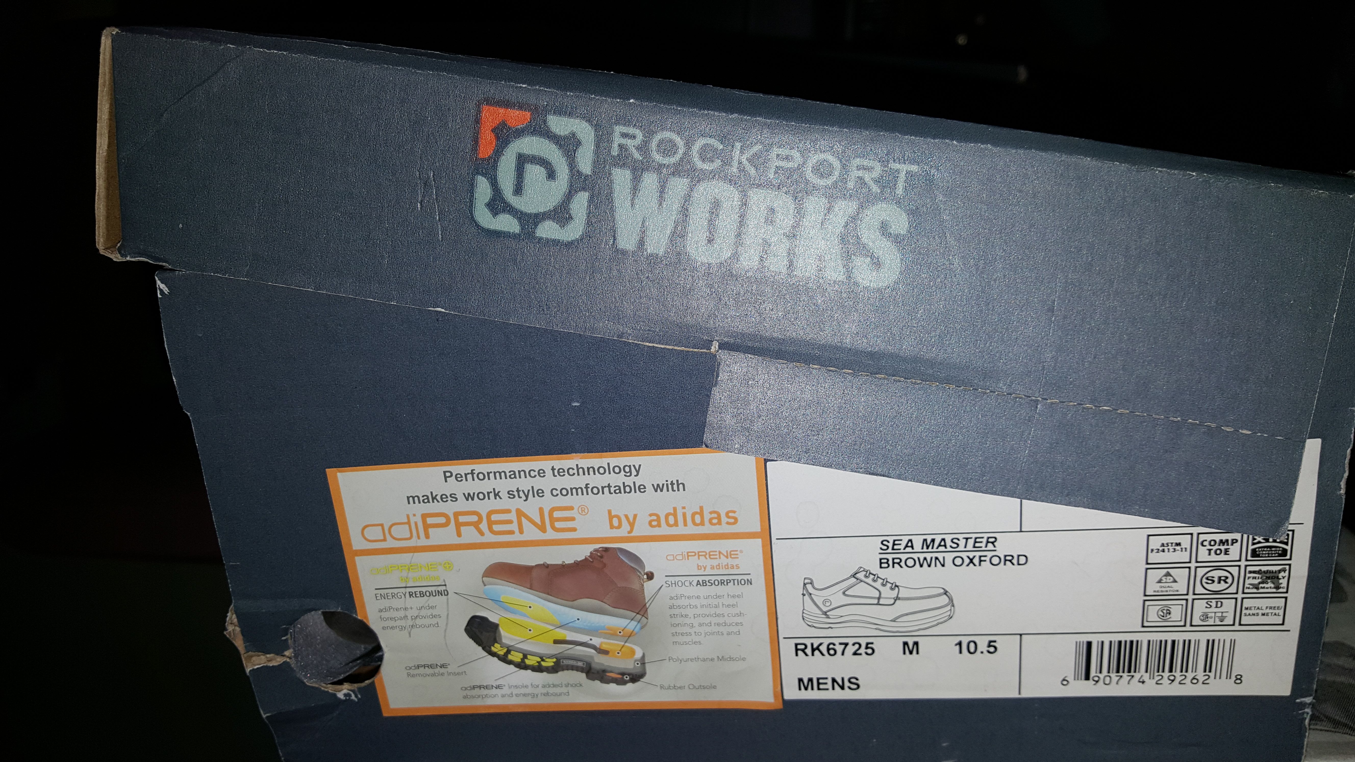 Rockport work shoes