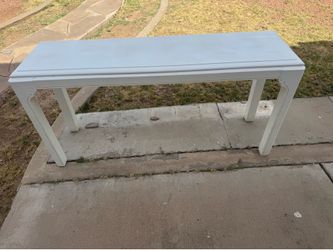 Entry table/Sofa Table White
