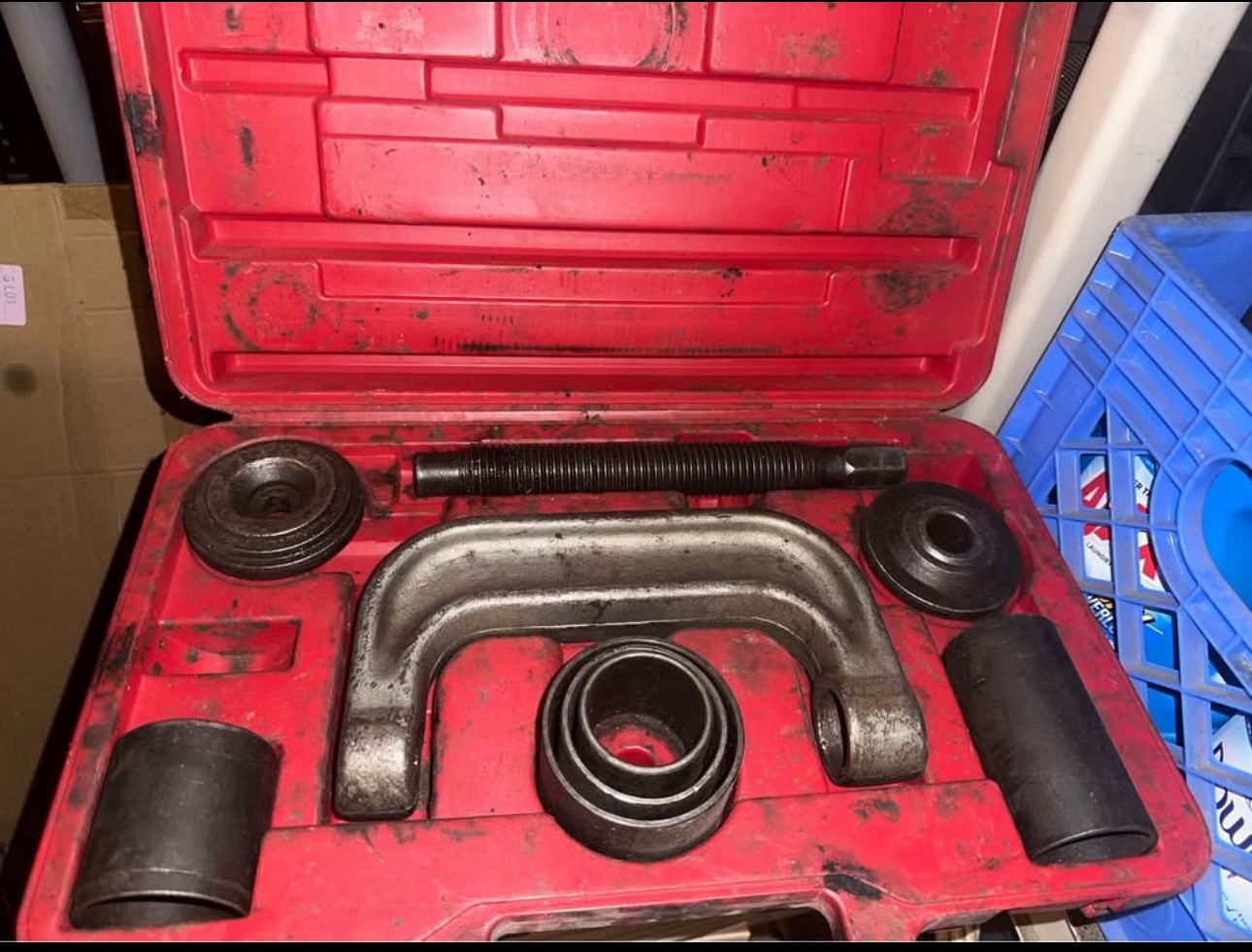 Ball Joint Removed Tools