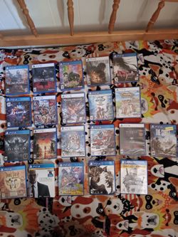 Playstation Lot 12 Sealed and 8 Like New Don't Starve in Like New Condition with stickers 04236 version
