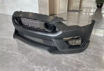 Ford Mustang Mach 1 Front Bumper Complete With Led 2018 2019 2020 2021 2022 2023