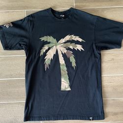 Blvd Supply Palm Tree T-Shirt Mens Large