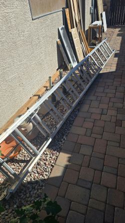 28 foot werner aluminum extension ladder