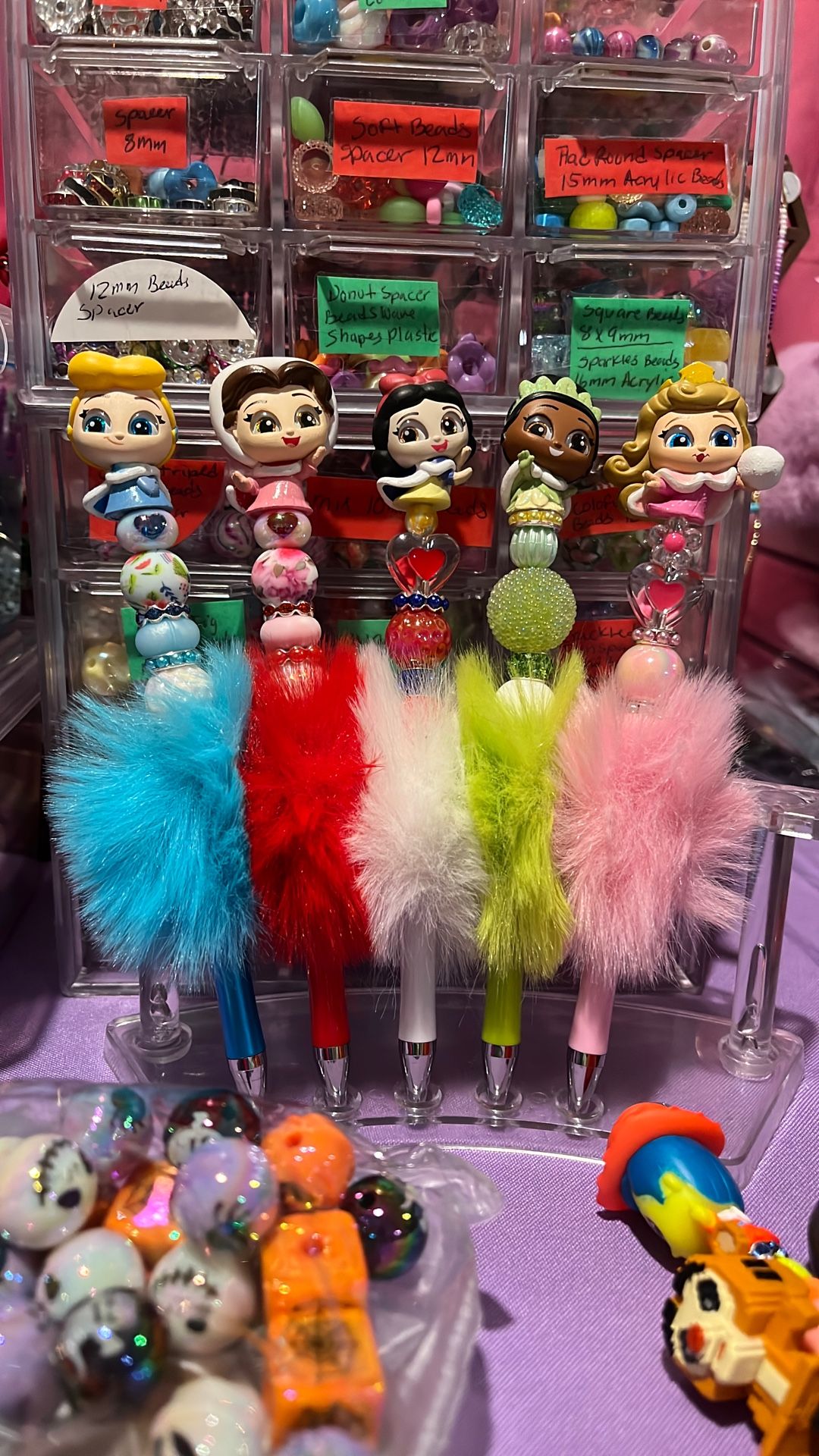Disney Princess Doorables With Feather Pen