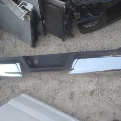 Rear Bumper Left And Right Chrome Corner For 2015 To 2020 F-150 No Sensors Includes Plastic