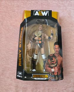 AEW Unrivaled Series 14 Ricky Starks Saints Figure