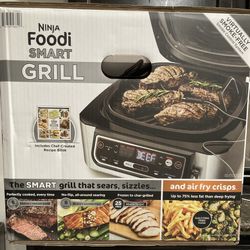 Never Opened. Ninja Foodi 4qt 5-in-1 Indoor Grill and Air Fryer - AG301