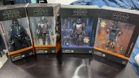 Star Wars Black Series Action Figure Lot of 4