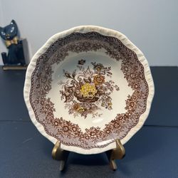 Mason’s  Ironstone China Vintage 1950s “Ascot” Serving Bowl Dish England, 6x1.8”