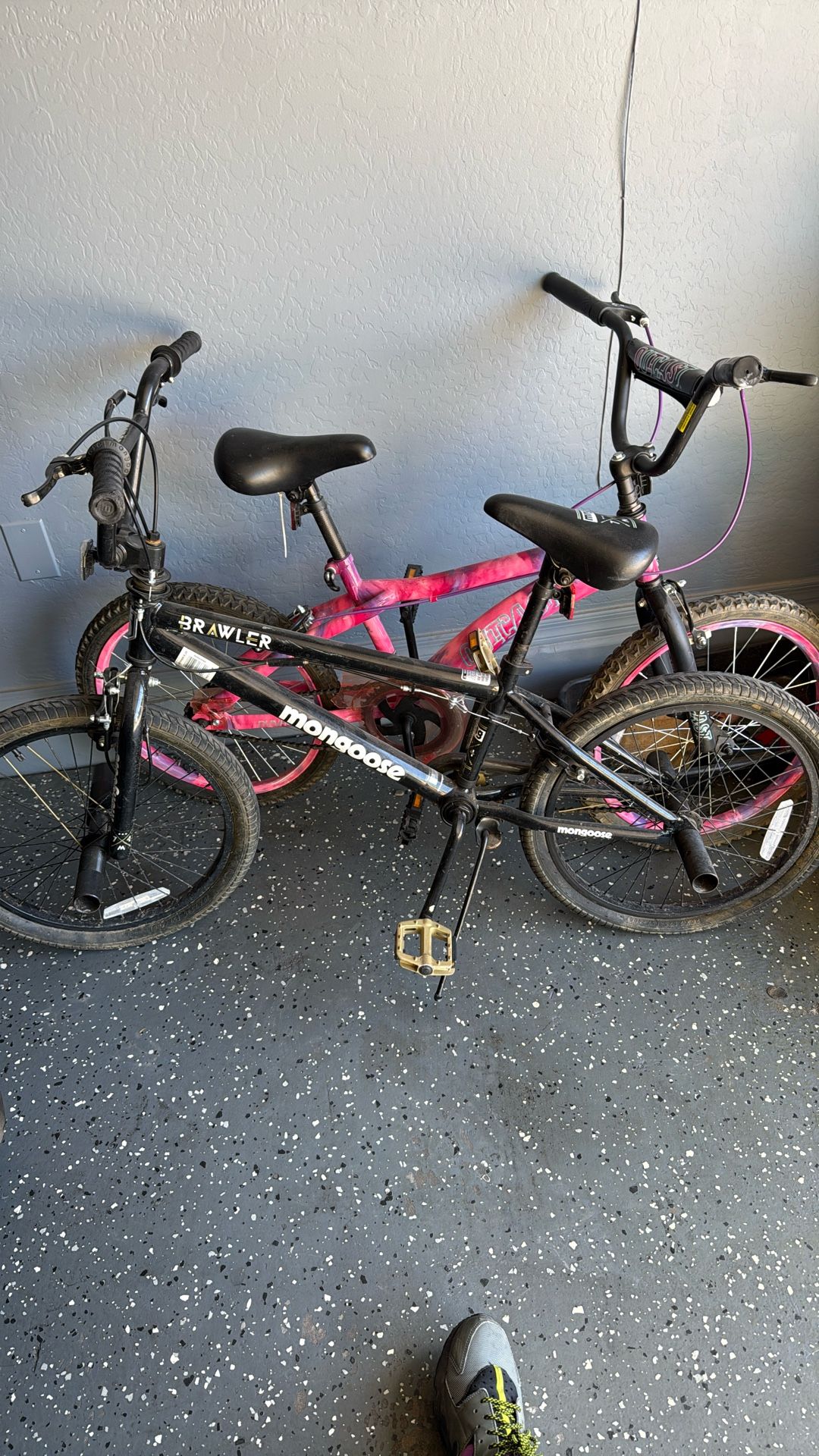 Two Bikes Free Must Pick Up 