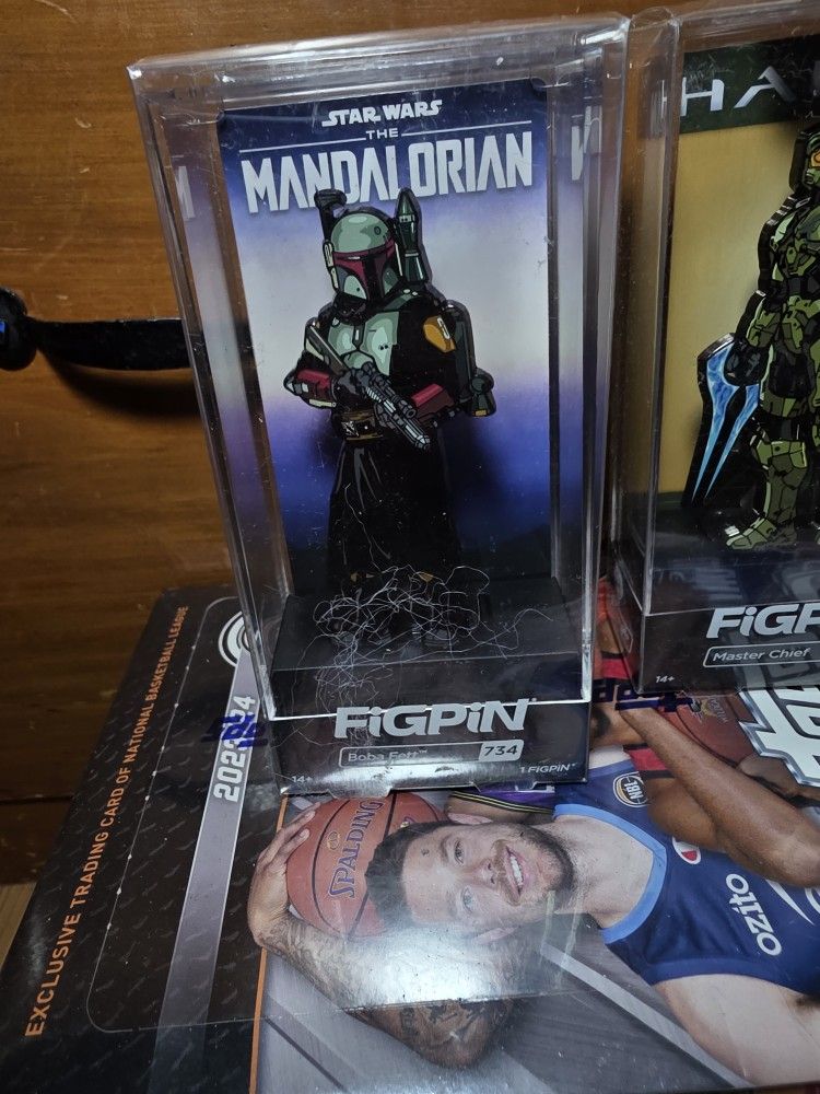Figpins. Bobba Fett And Master Cheif