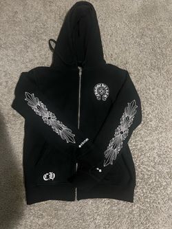 Black chrome hearts jacket