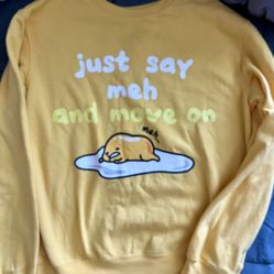 Gudetama sweatshirt 