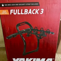 Yakima FullBack 3 Bike Rack – NEW, Fits Cars/SUVs (Accord, RDX, Outback) 