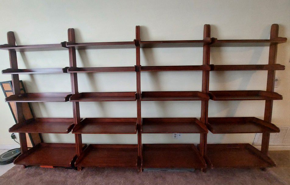 Wall Unit With Shelves