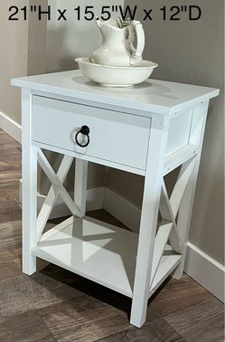 ONLY $39 EACH! nightstands, side tables, white