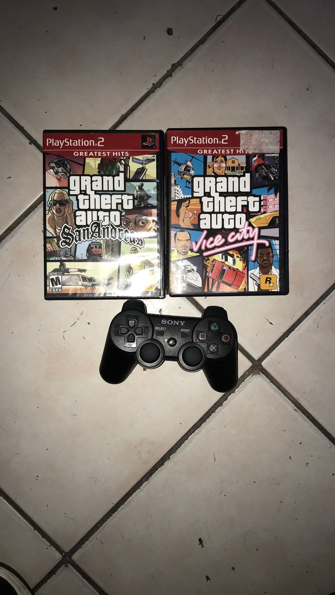 PlayStation 2 Gta Vice City And San Andres