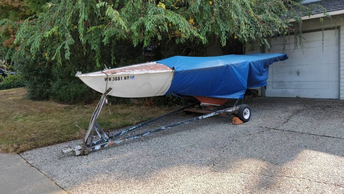 20' 1965 Copla Fast Attack Sailboat With Trailer