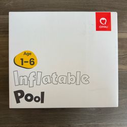 Inflatable Kiddie Pool & Ball Pit (Ages 1-6) - Brand New