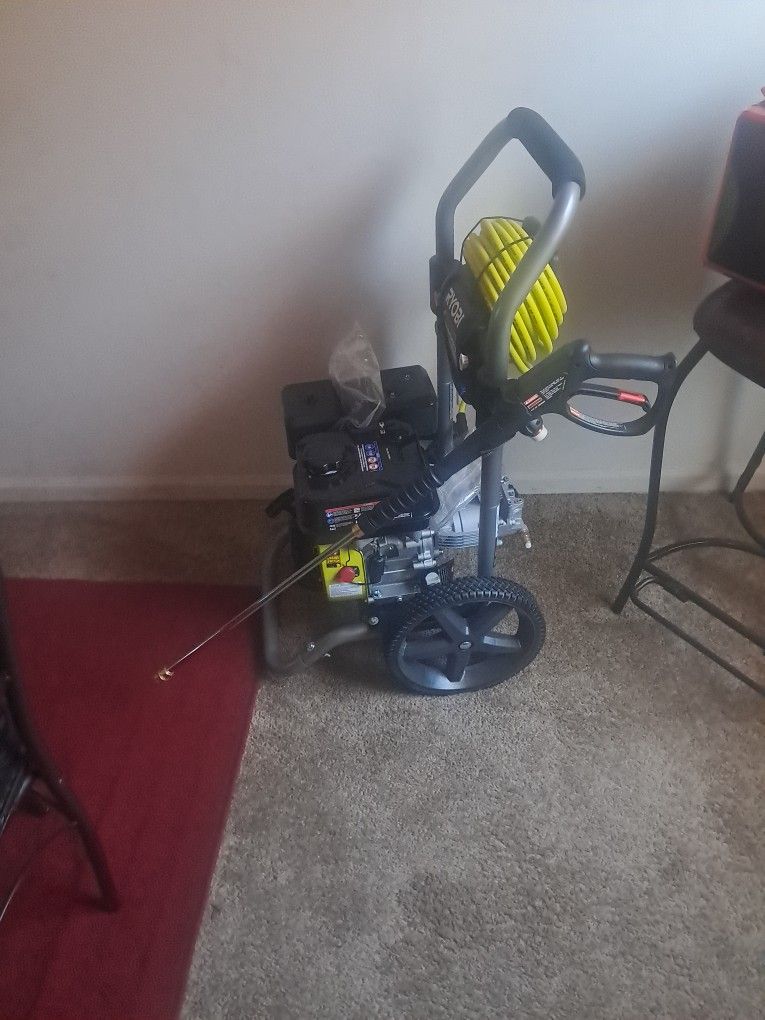 2500 Psi Ryobi pressure washer