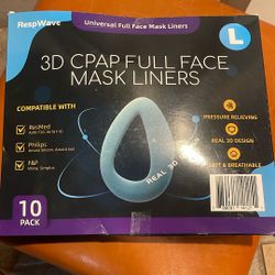   New.  3D CPAP Full Face Mask Liners