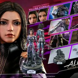 Hot Toys ALITA Battle Angel  1/6 Scale Figure New Never Opened  