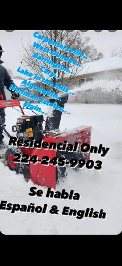 Snow Removal CARPENTERSVILLE 