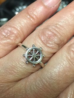 925 Silver Nautical Ring