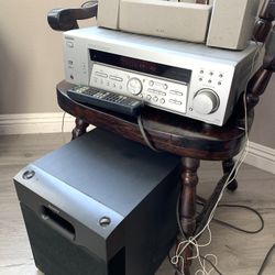 Sony Str-k740p Stereo Receiver 5.1 With Sub