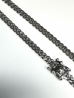 925 Sterling Silver Diamond Cut Cuban Bracelet