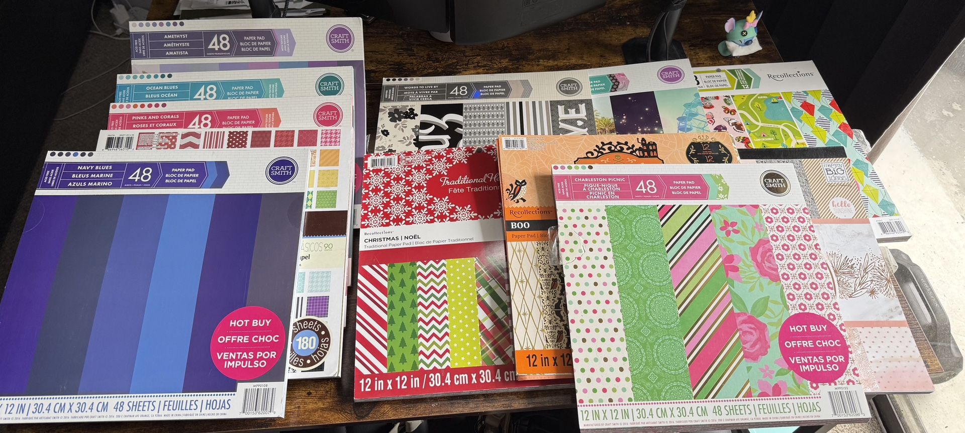 Scrapbooking & Craft Paper Bundle – Huge Lot – $70 Obo(Coral Springs)