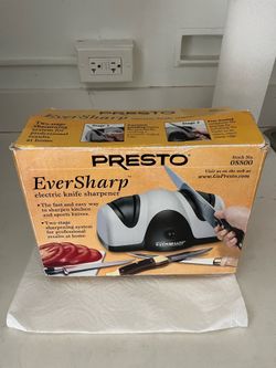 Electric knife sharpener