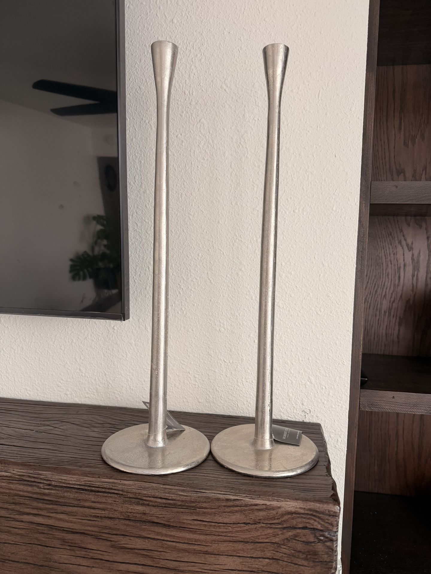 Silver Candle Stick Holders