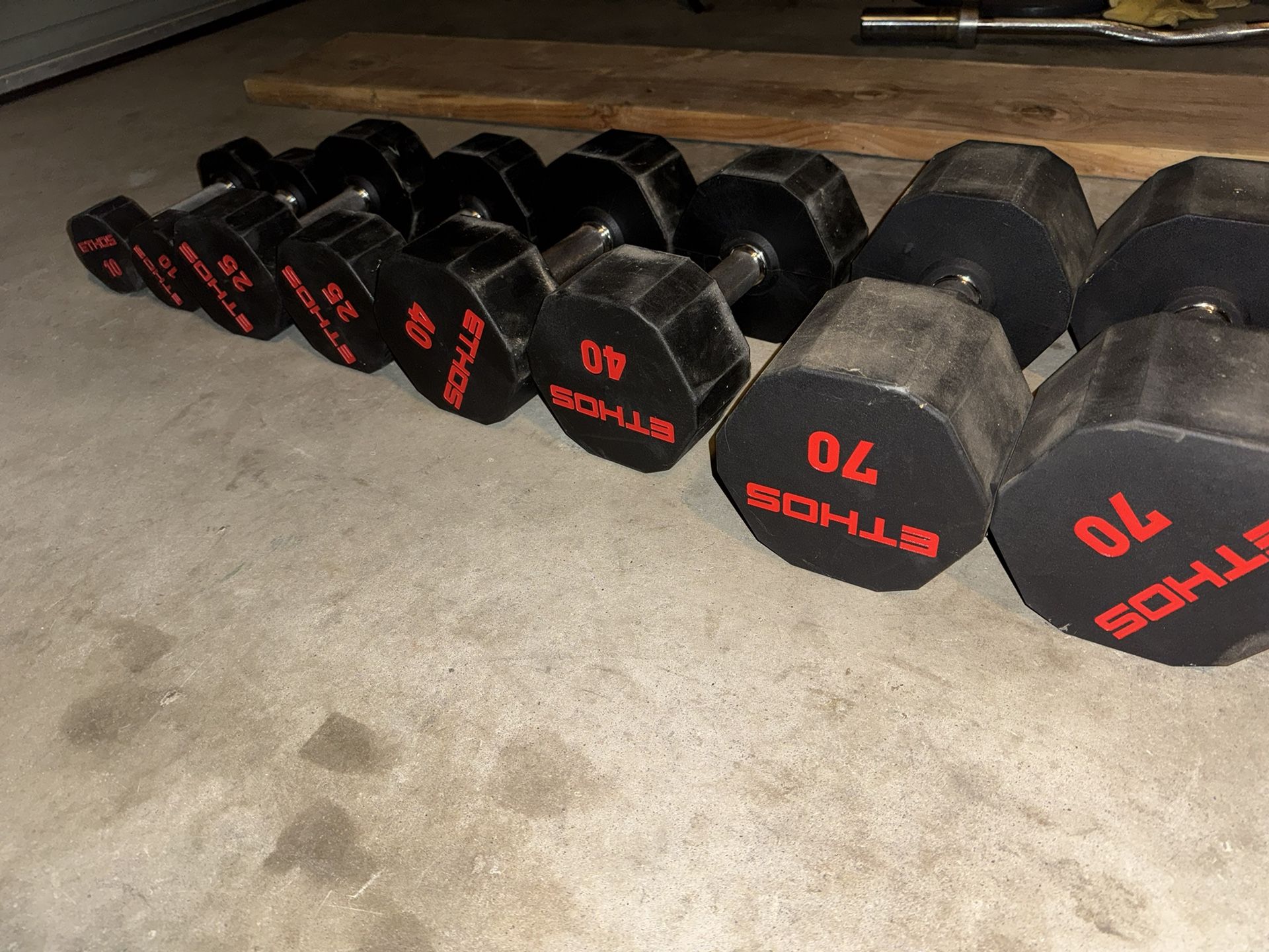Ethos Dumbbells Lbs.