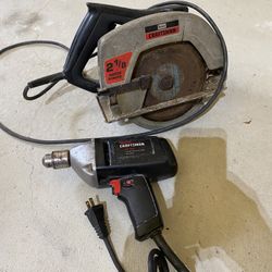 Electric Drill And Saw