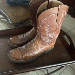 Lucchese Ostrich Boots