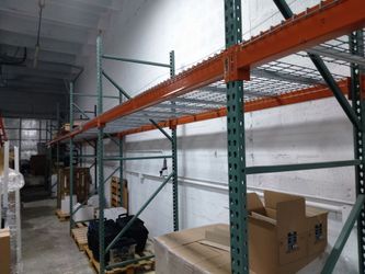 13 Commercial pallet racks. Extra heavy duty