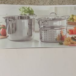 NUEVA Olla De 8qt. Con Vaporera
