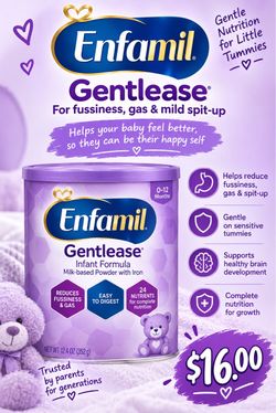Enfamil Gentlease Infant Formula 12.4 oz