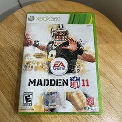 Xbox 360 Madden 11 (New Sealed)