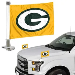 Packers mini flags